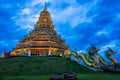 Wat Hyua Pla Kang, Chinese temple in Chiang Rai Thailand, This is the most popular and famous temple in Chiang Rai Royalty Free Stock Photo