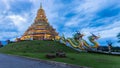 Wat Hyua Pla Kang, Chinese temple in Chiang Rai Thailand Royalty Free Stock Photo