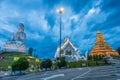 Wat Hyua Pla Kang, Chinese temple with church and white Guanyin statue in Chiang Rai Thailand Royalty Free Stock Photo