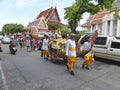 Wat Intharam Worawihan Temple Bangkok Thailand.BANGKOK THAILAND-16 JULY 2019:Is a very important temple in the reign of King