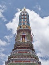 Wat Intharam Worawihan Temple Bangkok Thailand.BANGKOK THAILAND-16 JULY 2019:Is a very important temple in the reign of King