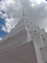 Wat Intharam Worawihan Temple Bangkok Thailand.BANGKOK THAILAND-16 JULY 2019:Is a very important temple in the reign of King