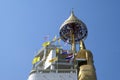 Wat Intharawihan details in Bangkok, Thailand, Asia Royalty Free Stock Photo