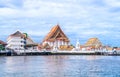 Wat Kalayanamit Woramahavihara (Wat Kalaya) Chao Phraya River Bangkok Thailand