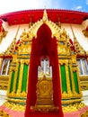 Wat Karon Temple destination scenic a popular tourist destination in Phuket Island Thailand Asia Royalty Free Stock Photo