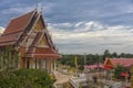 Wat Khao Chong Pran Temple for people pray to buddha and look Hu