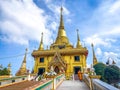 Wat Khiriwong temple on top of the mountain in Nakhon Sawan, Thailand