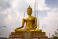 Wat Khiriwong temple on top of the mountain in Nakhon Sawan, Thailand