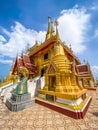 Wat Khiriwong temple on top of the mountain in Nakhon Sawan, Thailand