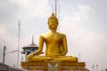 Wat Khiriwong temple on top of the mountain in Nakhon Sawan, Thailand