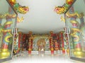 Wat Khun Samut Chinese, Chinese temples in Thailand