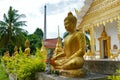 Wat Khunaram at koh samui Royalty Free Stock Photo