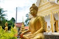 Wat Khunaram at koh samui Royalty Free Stock Photo