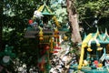 Wat Khunaram at koh samui Royalty Free Stock Photo