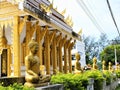 Wat Khunaram at koh samui Royalty Free Stock Photo