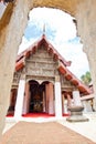 Wat Lai Hin of Lampang,Thailand Royalty Free Stock Photo