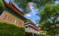 Wat Leng Nei Yi 2 has beautiful architecture of Chinese temple in Bang Bua Thong, Nonthaburi Province