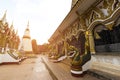 Wat Luang Champasak Laos Buddhist Temples in Pakse City , Laos Royalty Free Stock Photo