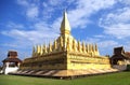 Wat That Luang at Loas Royalty Free Stock Photo