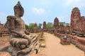 Wat Maha That in Ayutthaya, Thailand