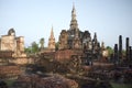 Sukhothai, Thailand, Wat Mahathat Temple Royalty Free Stock Photo