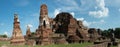 Wat Mahathat, Ayutthaya Thailand Travel Royalty Free Stock Photo