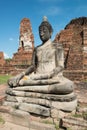 Wat Mahathat, Ayutthaya Thailand Travel Royalty Free Stock Photo