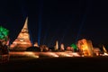 Wat Mahathat light up