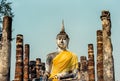 Wat Mahathat, Sukhothai. 1989