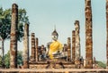 Wat Mahathat, Sukhothai. 1989