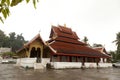 Wat Mai Suwan Daram In Luang Prabang Laos Royalty Free Stock Photo