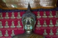 Wat Manorom - an ancient Buddhist temple in Luang Prabang Laos Royalty Free Stock Photo