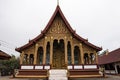 Wat Manorom - an ancient Buddhist temple in Luang Prabang Laos