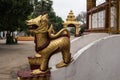 Wat Manorom - an ancient Buddhist temple in Luang Prabang Laos