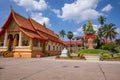Wat Mixai Buddhist Temple monastery in Vientiane, Laos