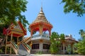 Wat Na Phra Lan, Laem Na Lan, Koh Samui, Thailand Royalty Free Stock Photo