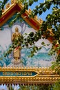 Wat Na Phra Lan, Laem Na Lan, Koh Samui, Thailand Royalty Free Stock Photo
