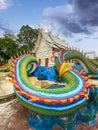 Wat Nong Chap Tao, turtle and dragon temple in Pattaya, Chonburi, Thailand