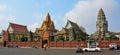 Wat Ounalom Monastery, Phnom Penh, Cambodia Royalty Free Stock Photo