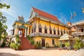 Wat Ounalom Pagoda, Phnom Penh, Cambodia. Royalty Free Stock Photo