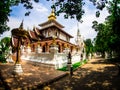 Wat Pa Dara Pirom Lanna architecture, Chiang Mai Thailand