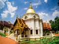 Wat Pa Dara Pirom Lanna architecture, Chiang Mai Thailand