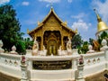 Wat Pa Dara Pirom Lanna architecture, Chiang Mai Thailand