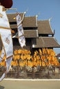 Wat Pan Tao in Chiang Mai Royalty Free Stock Photo