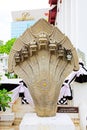 Naga In Wat Pathum Wanaram, Bangkok, Thailand