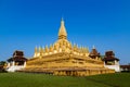 Wat pha tat luang, Vientiane ,Laos Royalty Free Stock Photo