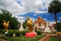 Wat Phai Lom architecture in Nonthaburi