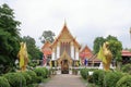 Wat Phai Lom in Koh Kret, Bangkok Royalty Free Stock Photo