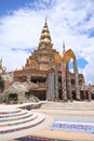 Wat Phasornkaew in Khao Kho, Phetchabun Royalty Free Stock Photo