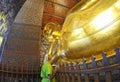 Wat Pho biggest golden Buddha Bangkok Thailand 2 Royalty Free Stock Photo